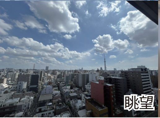 眺望 東京タワーと都市景観
