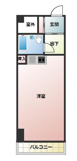 間取り:部屋の配置を示す間取り図